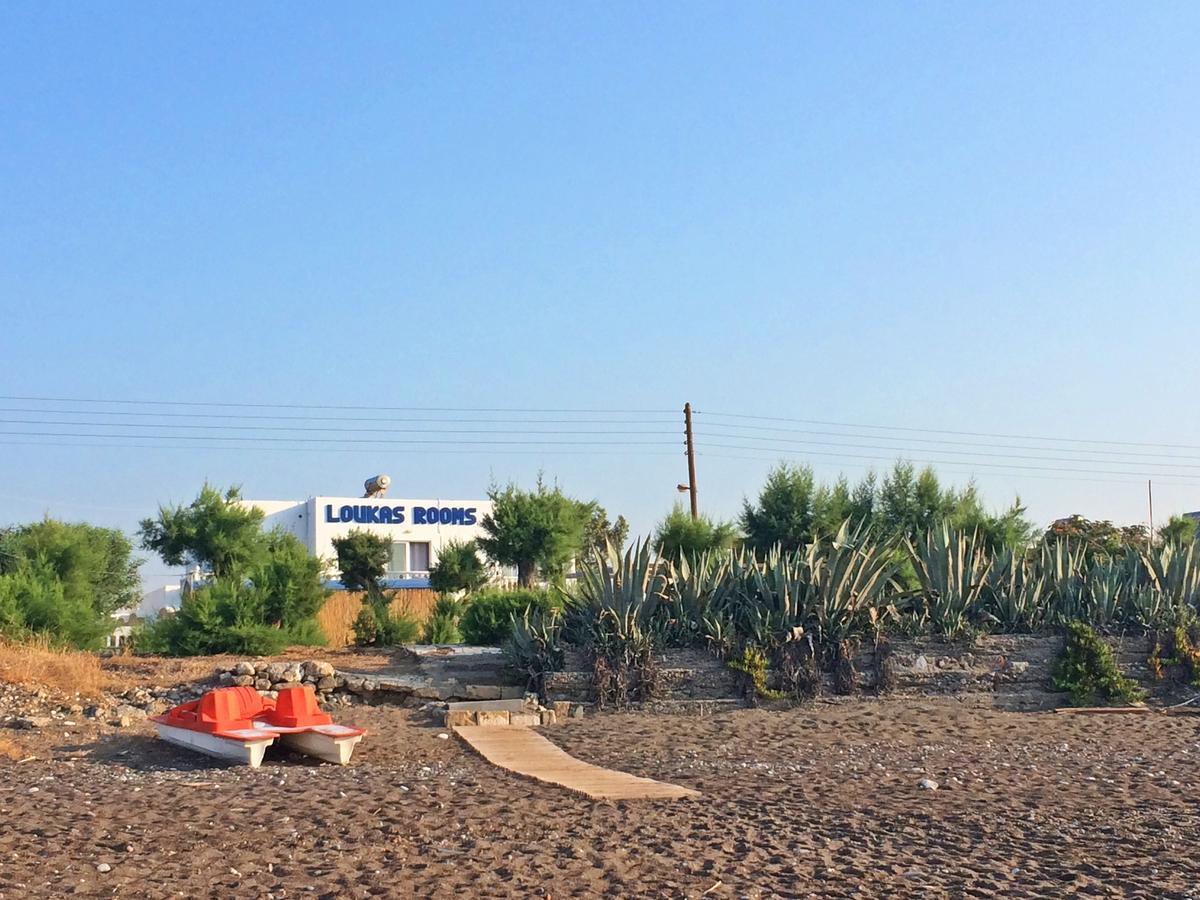 Loukas Beach Rooms Kiotari Exteriér fotografie